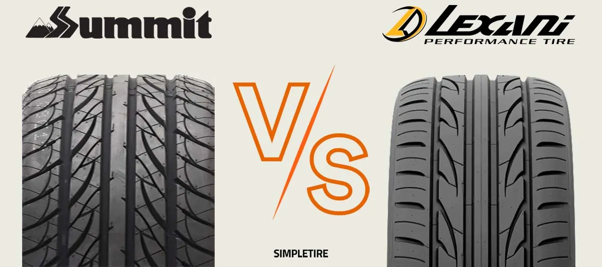 Summit Ultramax HP vs Lexani LXUHP-207 tires