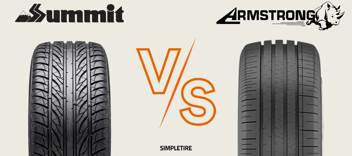 Summit Ultramax HP A/S vs Armstrong Blu-Trac HP tires