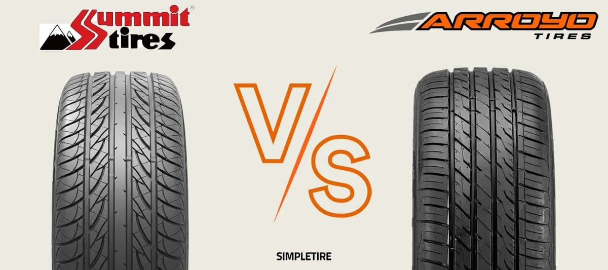 Summit Ultramax HP A/S vs Arroyo Grand Sport A/S tires