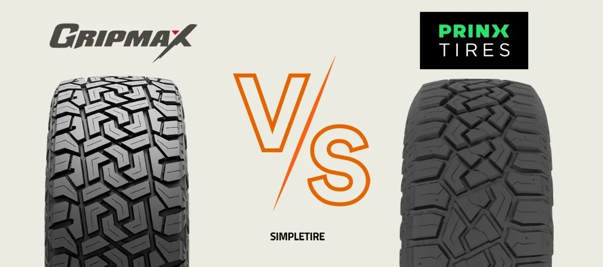 Gripmax MaxGrip X/T vs Prinx HiCountry RT HR1 tires